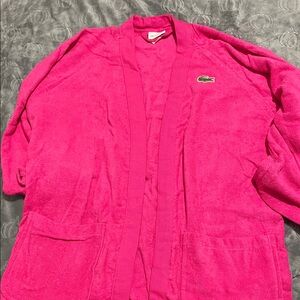 Lacoste Women's Vibrant Pink Coat